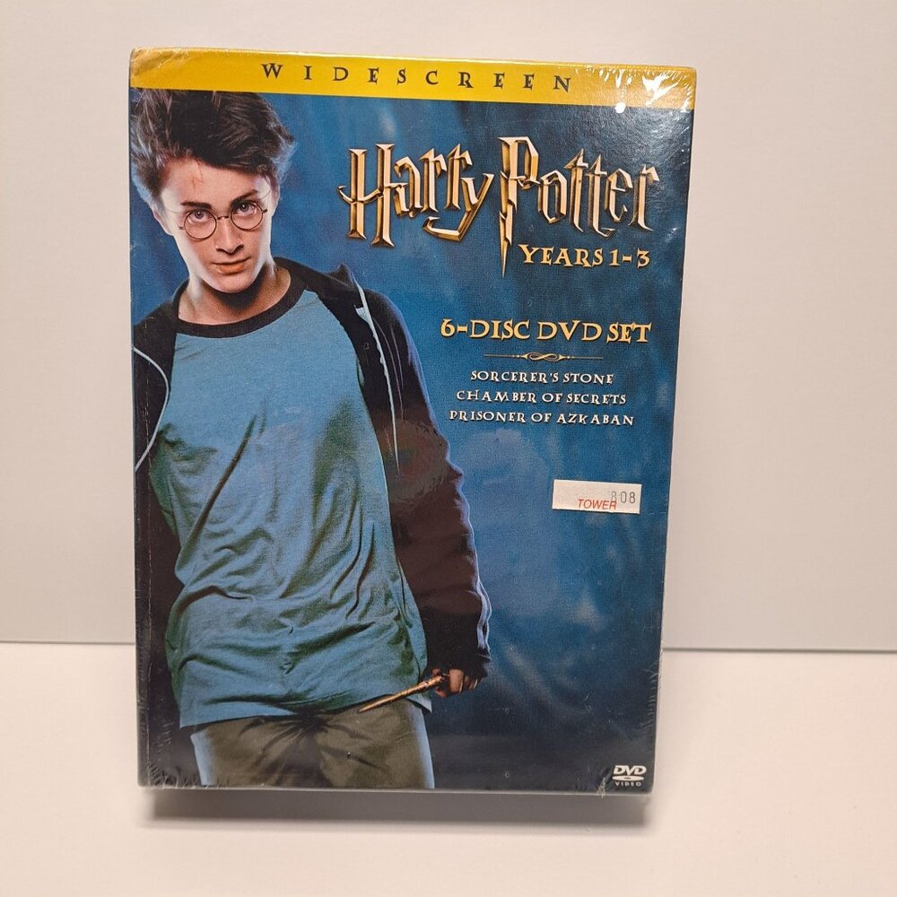 NEW‎ Harry Potter Years 1-3 Movie WIDESCREEN 6-Disc DVD Set SEALED